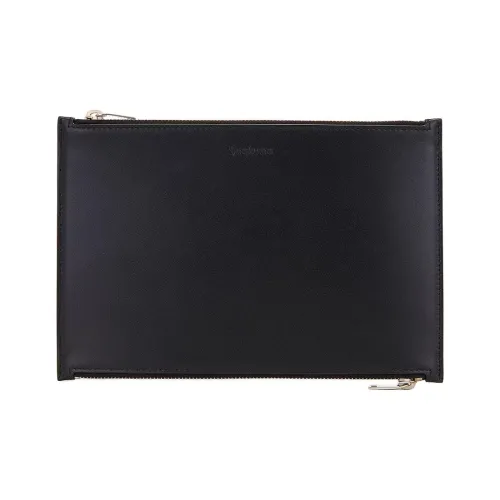SAINT LAURENT Кожа Клатч Женский Черный