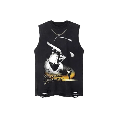 YEARNED Черная Унисекс Майка