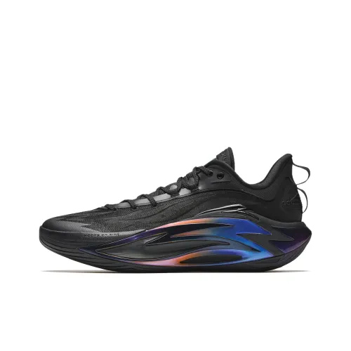 ANTA Shock Wave 7 Баскетбольные кроссовки Низкий топ Черный Мужской