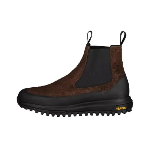 DIEMME Короткий Челси Мужской Темно-коричневый