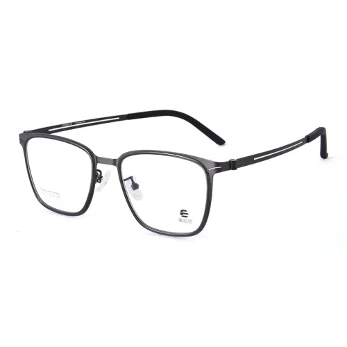 Cornstone Титановый сплав TR Памятный пластик Резиновый Ноги Квадрат Оправы для очков Мужской