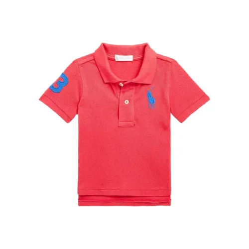 Polo Ralph Lauren Поло SS23 Красный Для малышей и детей дошкольного возраста