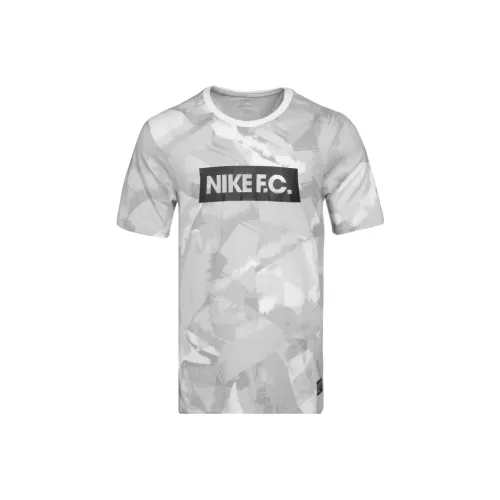 Nike FC AS M NK AOP 4 T Рубашка Мужская Белая