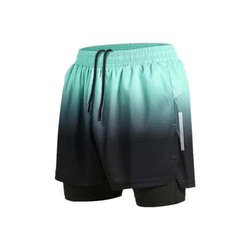 KPADB Мятно-зеленые Унисекс Баскетбольные шорты