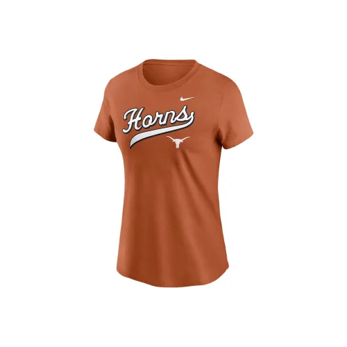 Nike Обычная T-рубашка Женская Апельсин