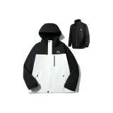 Теплый Белый и Черный (3-в-1 Флисовая Подкладка)