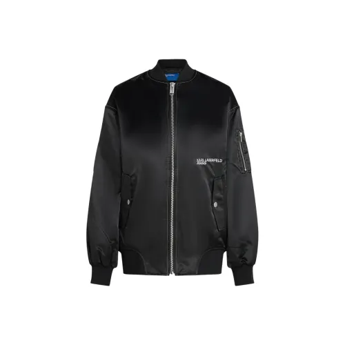 KARL LAGERFELD SS25 Куртки и Пальто Женские Черный