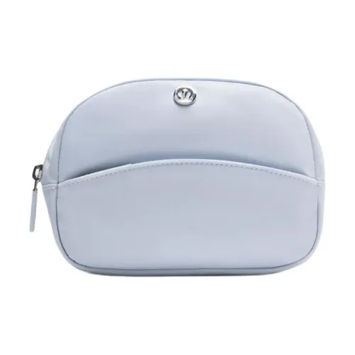 lululemon Переработанный полиэстер Путешественный мешок для хранения Мини Женский Светло-синий