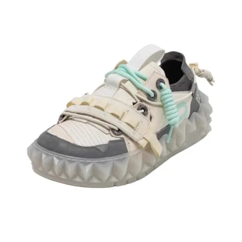 OETZI Corkcushion противоскользящие устойчивые к истиранию низкие кеды для скейтбординга женские серо-бежевые