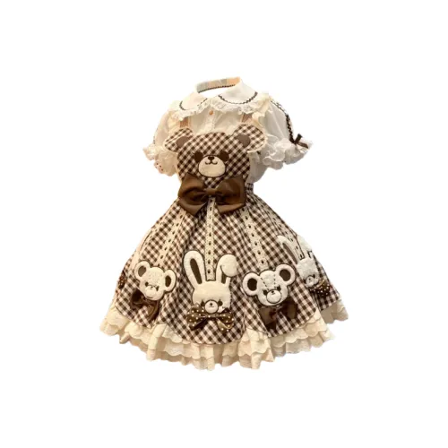 OUTDOORPRINCE Лолита-стиль Женские Коричневый