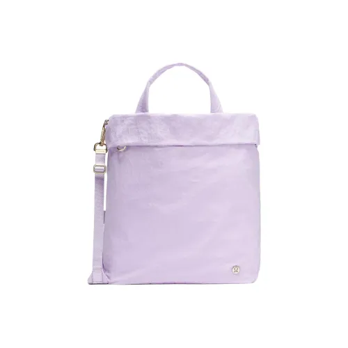 lululemon Переработанный Нейлон Тоут Сумка Сумка для покупок Сумка через плечо Сумка для женщин Фиолетовый
