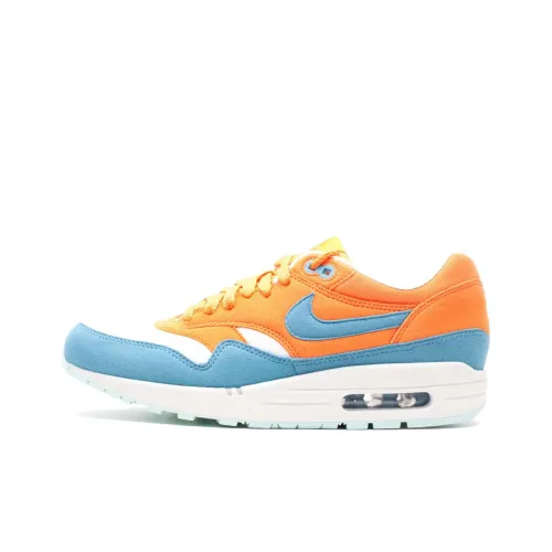 Nike Air Max 1 Low Топ Повседневная обувь Мужская Оранжевая