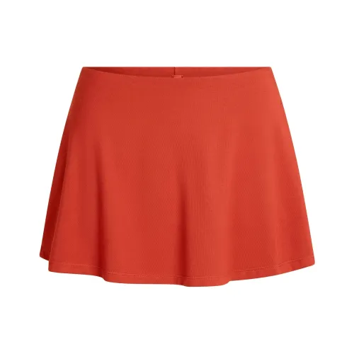 SKIMS SS25 SMOOTH LAYERS MINI SHORT-SKIRT Повседневная Короткая Юбка Женская