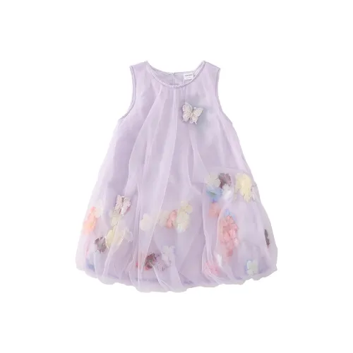 Mami Macca Платье SS25 Фиолетовый Детский возраст 3-7 лет