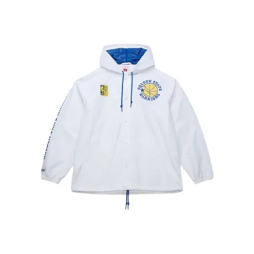 MITCHELL NESS X NBA Golden State Warriors Толстовка Унисекс Белый