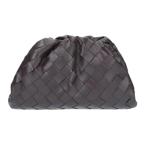 Bottega Veneta POUCH Cloud Сумка Sheepskin Clutch Mini Женская Коричневая