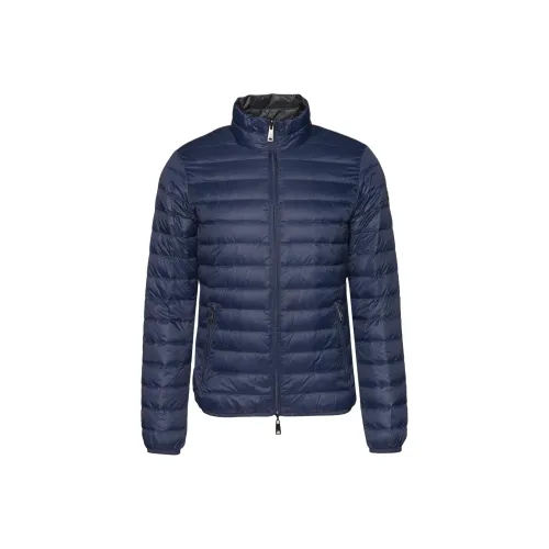 ARMANI JEANS Пуховик Мужской Синий