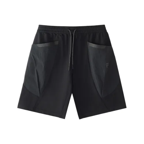 FILA FUSION URBAN TECH Повседневные шорты Мужские Глубокий черный