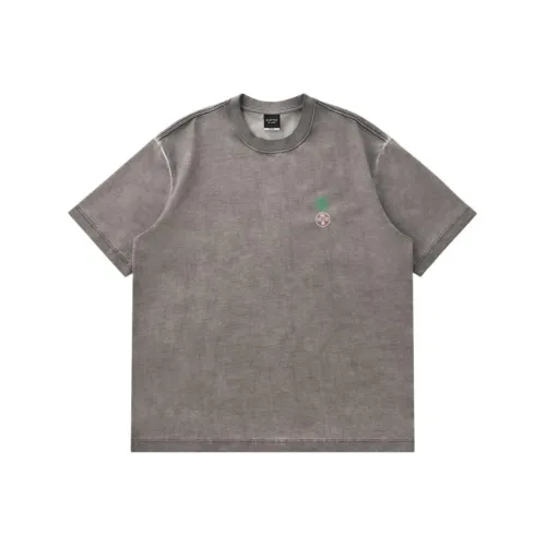 CLOT Мытый Серый Унисекс T-Рубашки