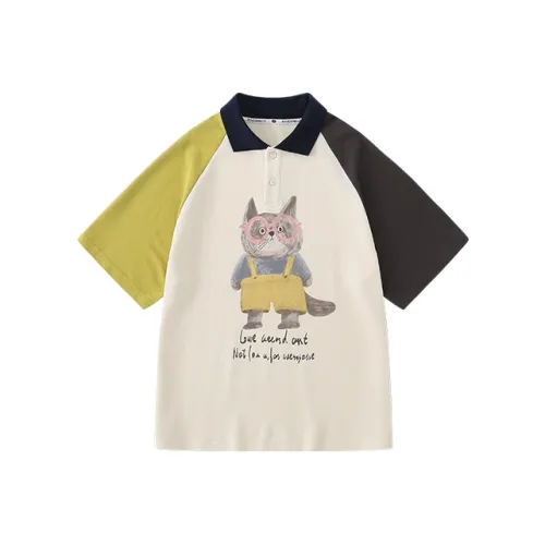 Miller Castle T-Shirt Кремовый Абрикос Детский