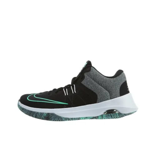 Nike Air Versitile 2 Slip Resistant Abrasion Resistant MID Топ Баскетбольные кроссовки Мужской Черный Серый