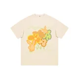 Светлый бежево-абрикосовый.