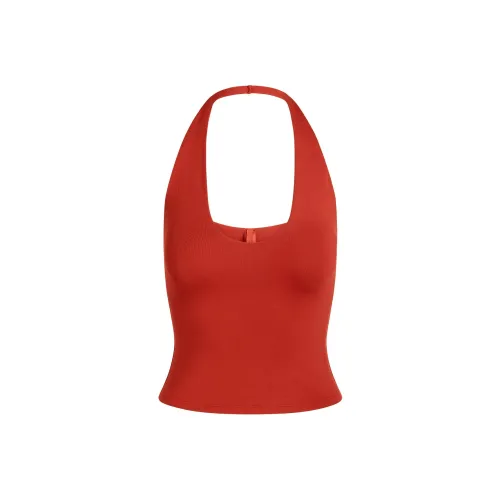 SKIMS SS25 SMOOTH LAYERS Халтер Топ Топ на бретелях Женский