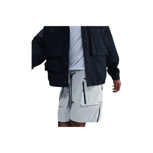 Nike Gray Men's Casual Shorts Nike Серый Мужские Повседневные Шорты