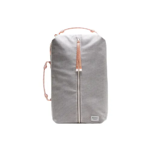 Lululemon Универсальная сумка через плечо рюкзак большой женский цвет слоновая кость и оболочка пыльно-розовый