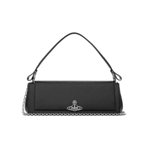 Vivienne Westwood Hazel Artificial Leather Crossbody Bag Shoulder Bag Large Women's Black