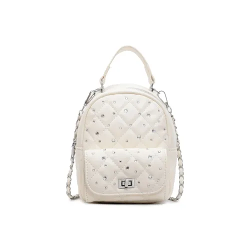 Kewuku ПУ (полиуретан) Рюкзак Унисекс Белый Черный Красный Желтый Деним Синий Розовый Фиолетовый