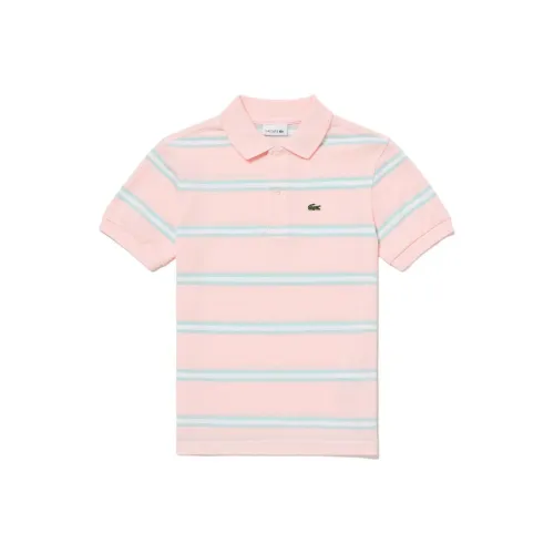 LACOSTE Поло Розовый для детей 3-7 лет