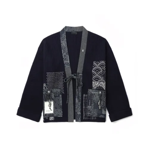 BAPE BLACK Темно-синий NYX Мужские Джинсовые Куртки