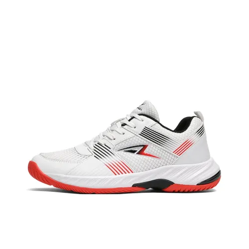 Kinglake Амортизация Устойчивость к истиранию Дышащие Низкие Кроссовки для тренировок Унисекс Белый Красный