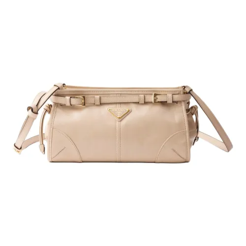 PRADA Телячья кожа Сумка через плечо Маленькая сумка Женская известняк