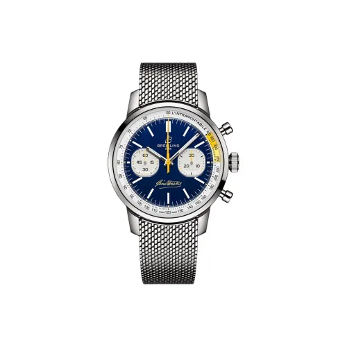 Breitling Автоматический Механический Movement Унисекс Top Time Collection Часы 41 мм Синие