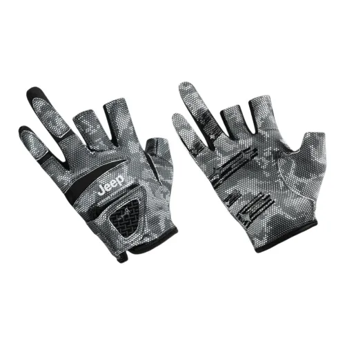 Jeep Полиэстер Спортивные Перчатки Унисекс
