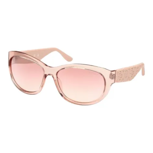 GUESS Injection Квадратные Солнцезащитные очки Женские Розовые