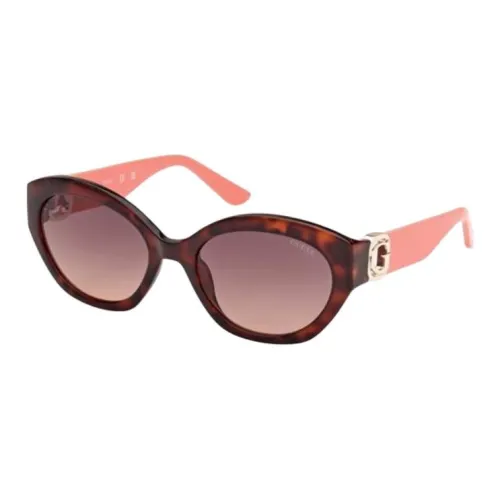 GUESS Injection OVAL SUNGLASSES Женские Черепаховый