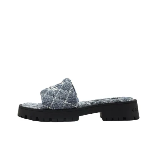 MARC JACOBS Слипоны 4CM Женские Синие