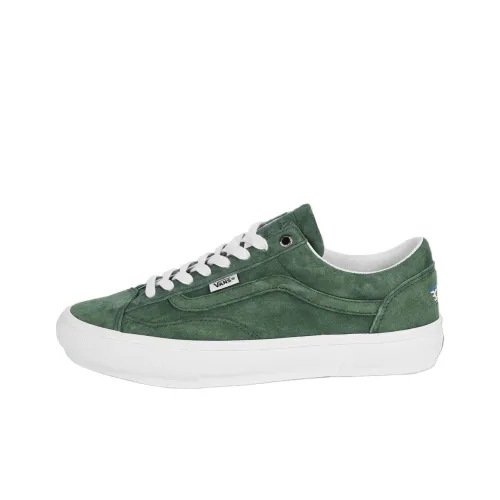 Vans Old Skool 36 Скейтборд Кроссовки Низкие Зеленые Мужские