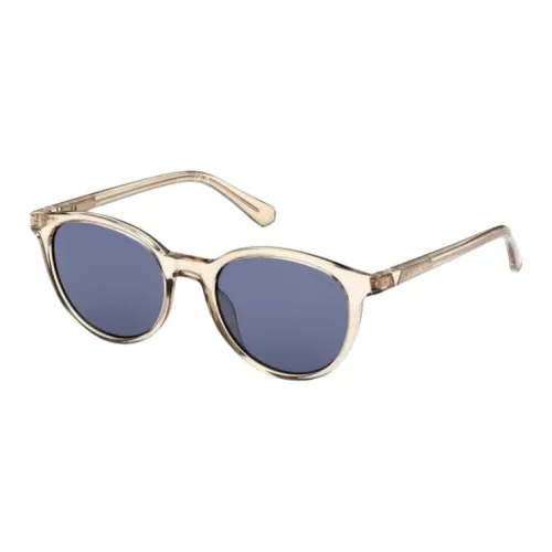 GUESS Injection OVAL SUNGLASSES Унисекс Бежевый