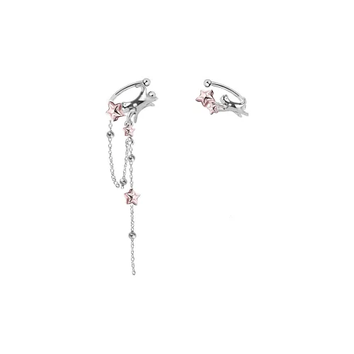 masw Медный сплав Нижняя заколка Серьги On Женские