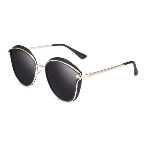 VEGOOS TR Памятный пластик Металл Кошачий глаз Солнцезащитные очки Женские