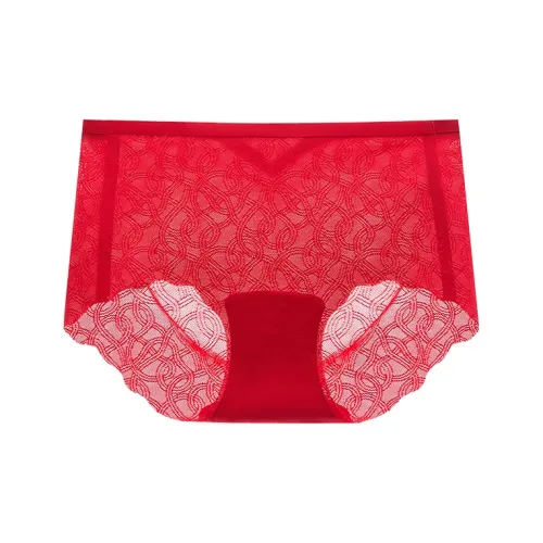 MANNIFEN 040 Красный Женские Трусики-бикини