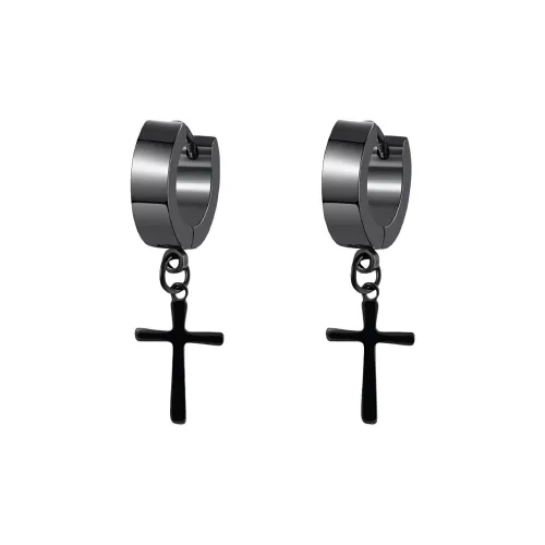 DAIRUO Медная нижняя заколка On Серьги Мужской