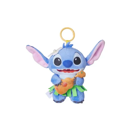 Miniso X Disney Stitch Лето HULA Украшение Куклы Плюшевый Брелок 11,5 см Рекомендуемая Высота