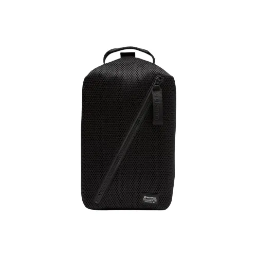 Lululemon Переработанный полиэстер рюкзак унисекс черный