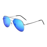 Серебряная оправа, далёкий небесный синий