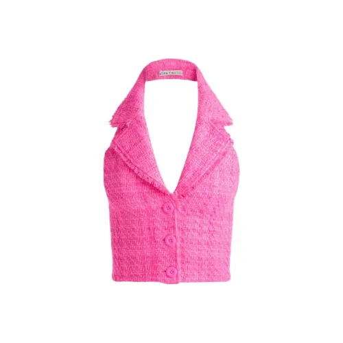 ALICE+OLIVIA Розовые Женские Жилеты